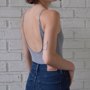 Urban Outfitter Ribbed Tank Top Body Suit