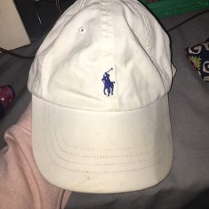 White polo hat