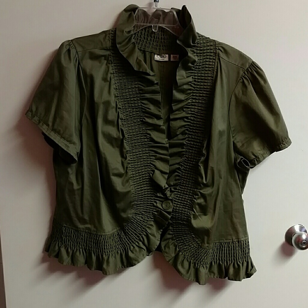 Green jacket