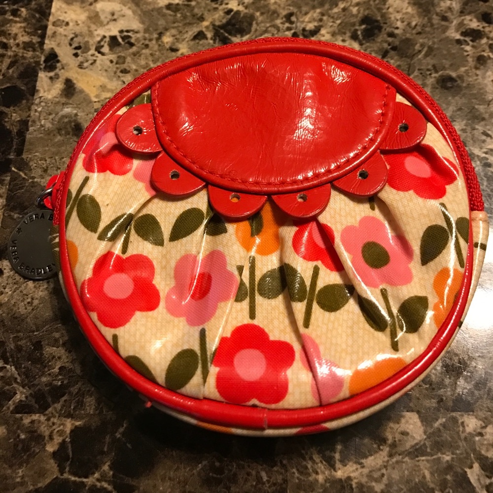 Vera Bradley Frill Coin Pouch!