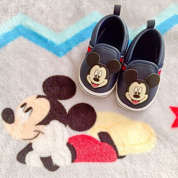 Disney Other - Mickey Mouse Disney Crib Shoes