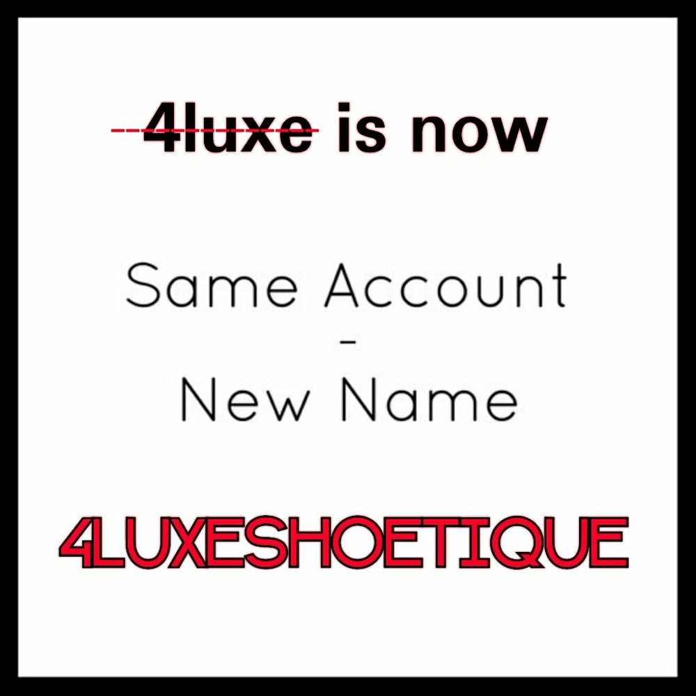 DO NOT SHARE!!! 4luxe to 4luxeshoetique