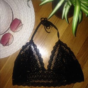Crochet bikini top