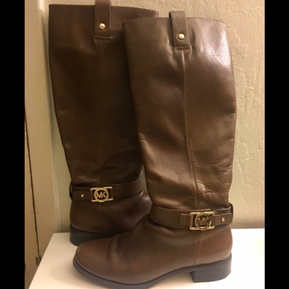 Brown Michael Kors boots. Size 7.5 (Women's)