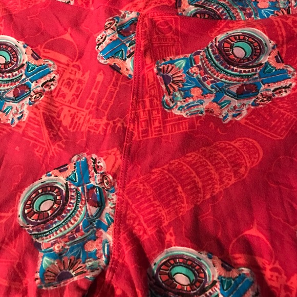 LulaRoe Camera Leggings! Unicorn!!🦄🦄 - Picture 3 of 4