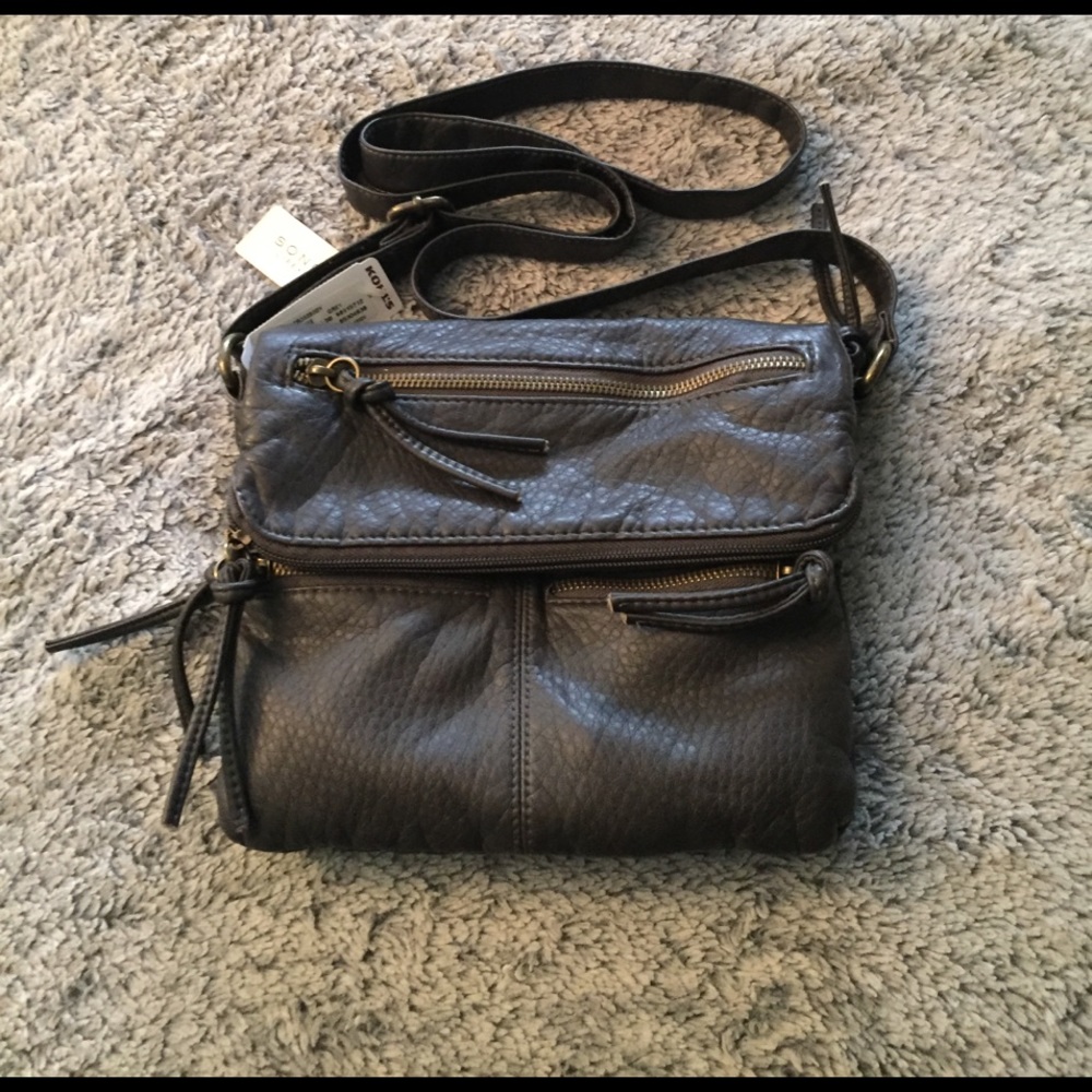 Gray purse