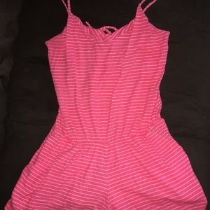 Roxy pink romper
