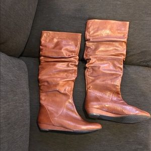 Gianni Bini Kalston cognac boots size 8.5