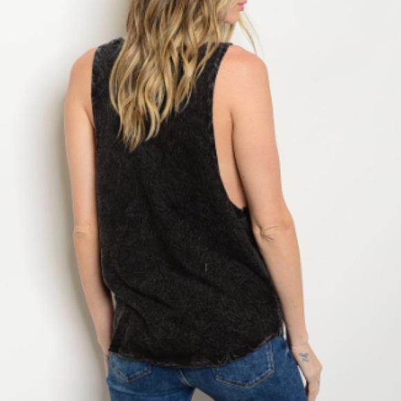 LAST ONE! Sz S, Distressed Retro Venice Beach Tank - Picture 3 of 5