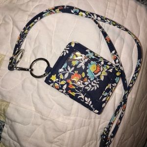 Vera Bradley Lanyard & Campus Double ID