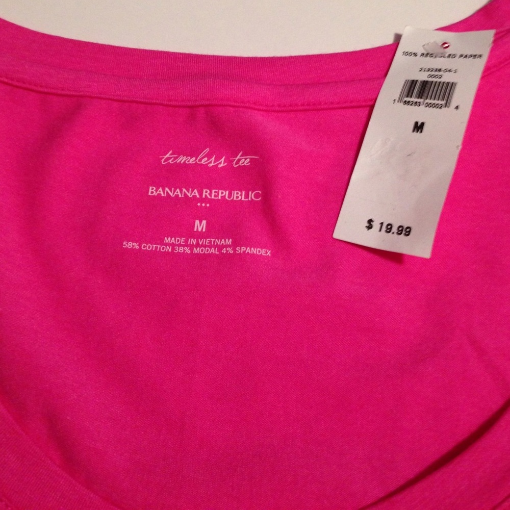 ☝️LEFT📍NWT, Banana Republic, Timeless Tee Shirt - Picture 6 of 6