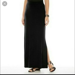 Apt. 9 maxi skirt in black NWT