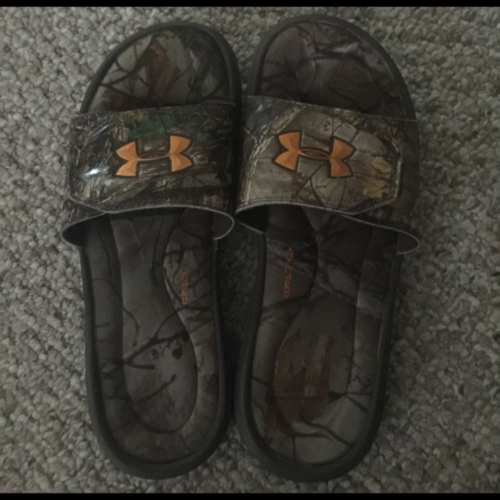 Under armour slip ons