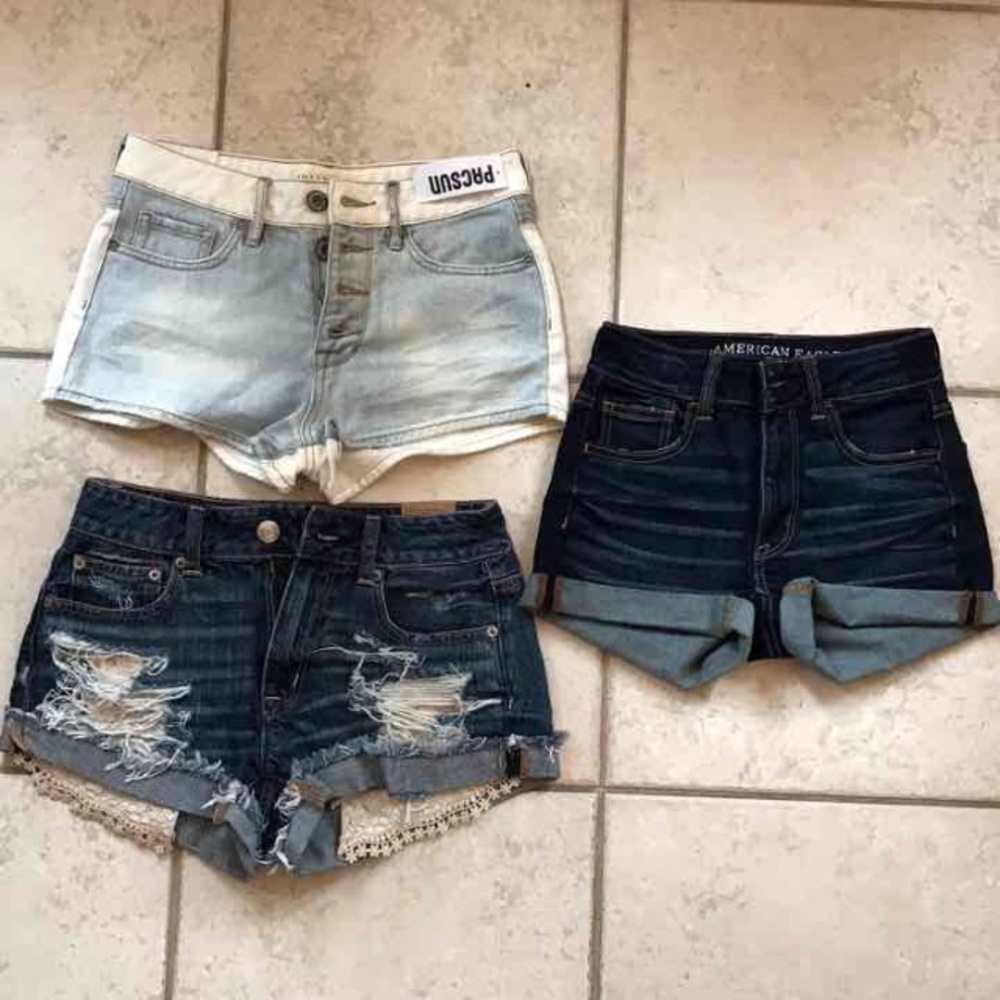 American eagle shorts pacsun shorts
