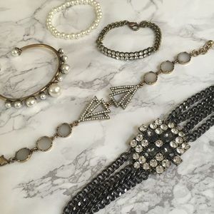 Statement Bracelets and Cuff Jewelry Bundle
