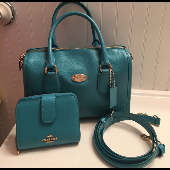 Coach Handbags - Coach Mini Bennett Satchel & Wallet .