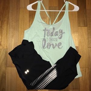 Workout tank top