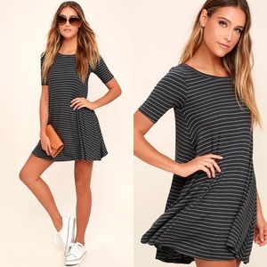 BNWT Billabong Lost Heart Stripes Dress