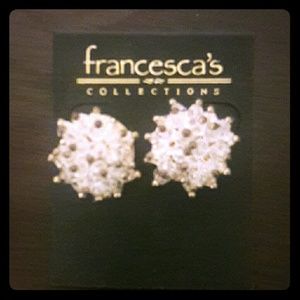 Crystal beaded earrings