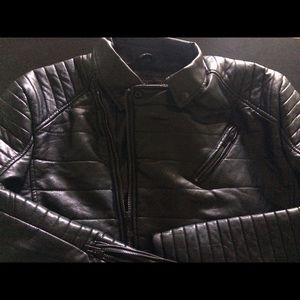Leather biker jacket (his or Hers)