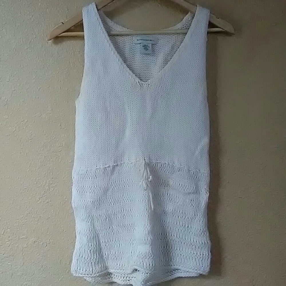 So cute Banana Republic sweater tank!!
