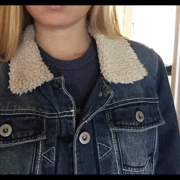Collared Denim Jacket - Picture 3 of 3