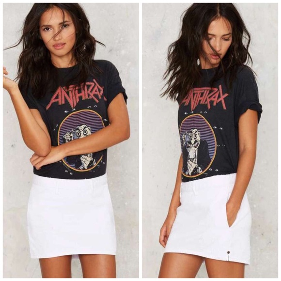 One Teaspoon Mini Denim Skirt - Picture 2 of 5