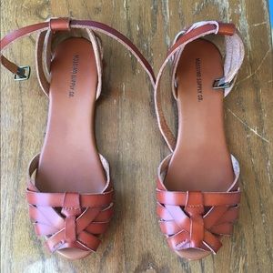 Mossimo cognac sandals