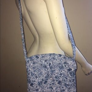 Print Blue Crossbody