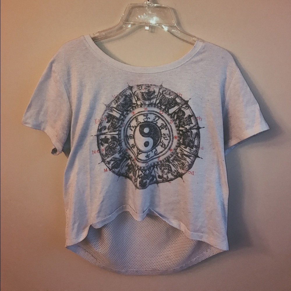 YIN YANG CROP TOP