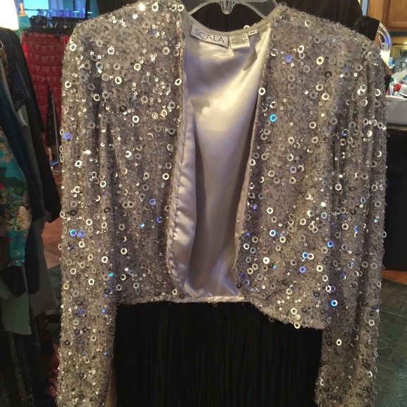 beaded bolero jacket