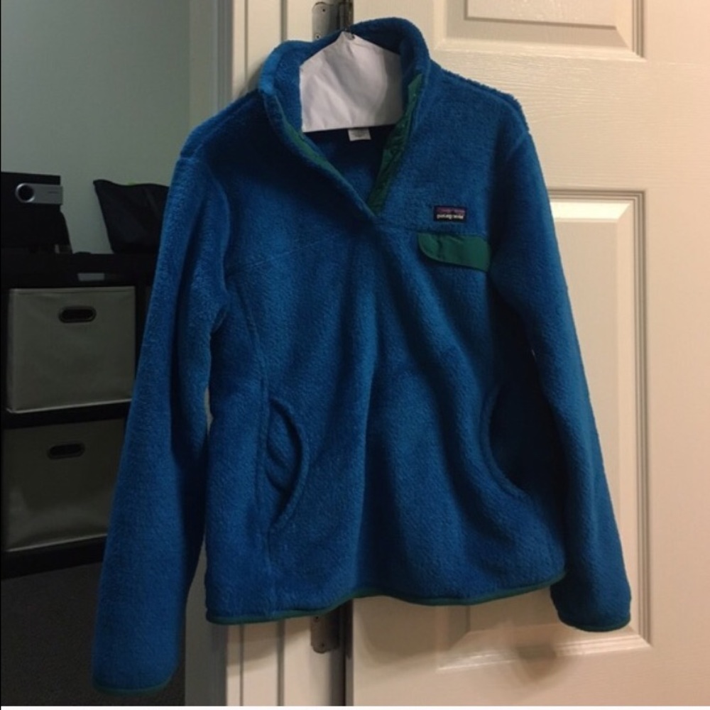 Patagonia Re-wool Snap T Pullover size M