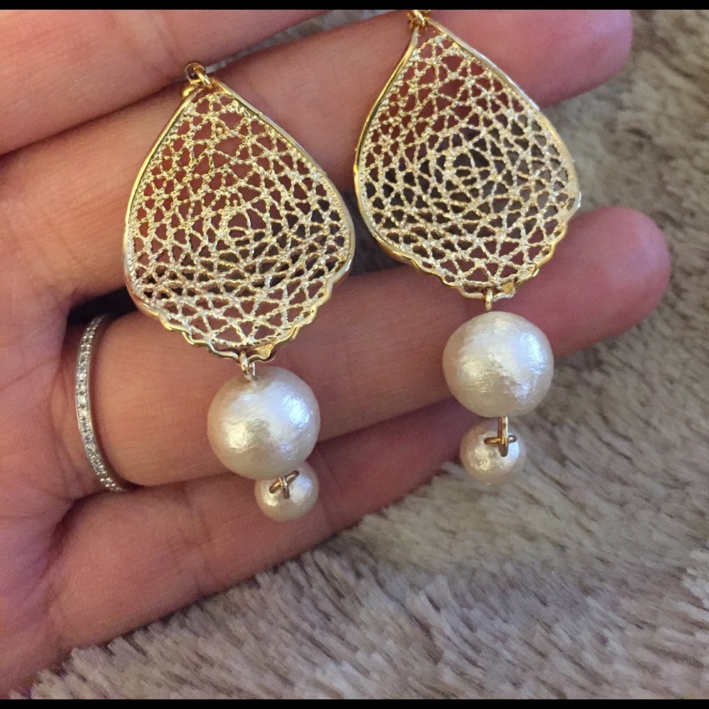 Leaf 🍃 theme earrings ❤