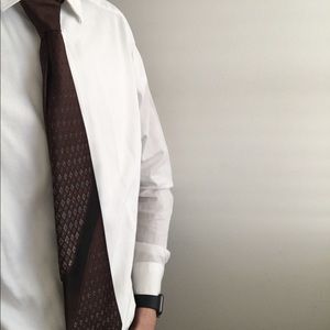 Debenhams brown tie