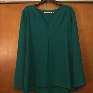 Teal Blouse - Polyester