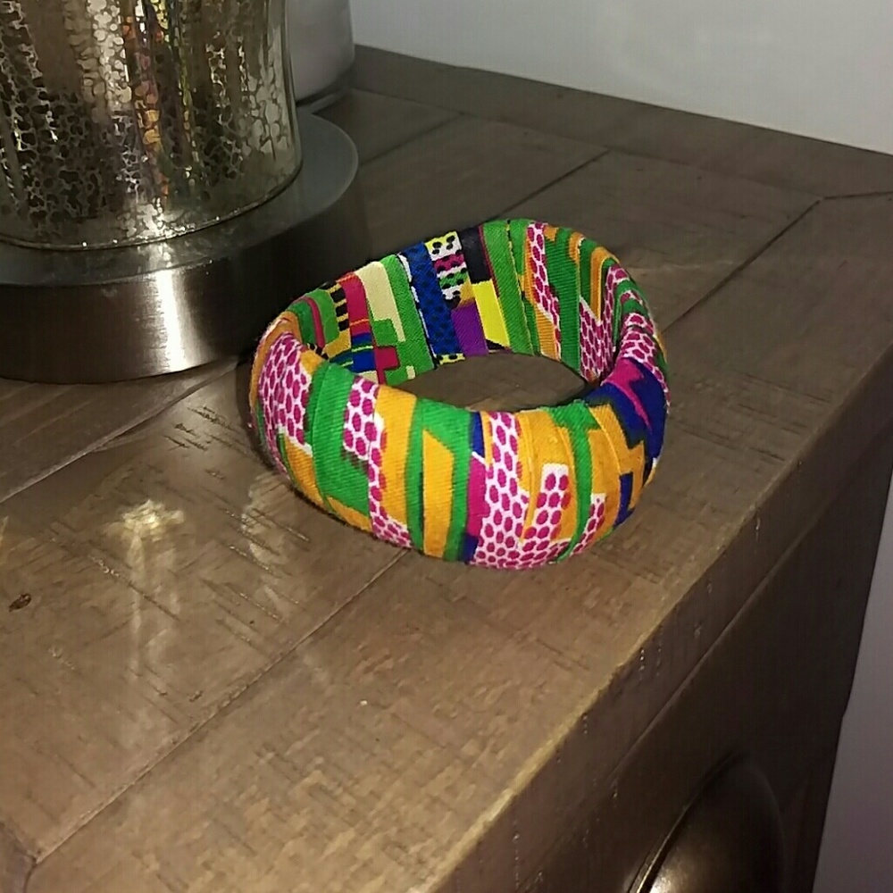 African Inspired Bangle Bracelet