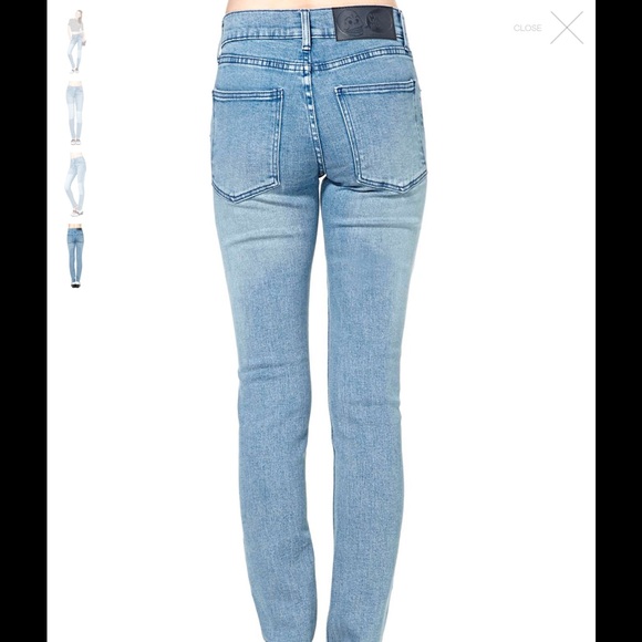 R1️⃣ #9289 tight printed patch blue jean - Picture 2 of 4