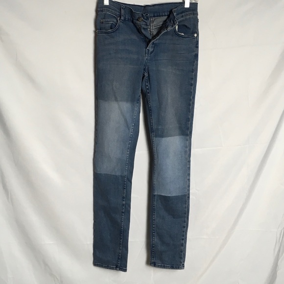 R1️⃣ #9289 tight printed patch blue jean - Picture 3 of 4