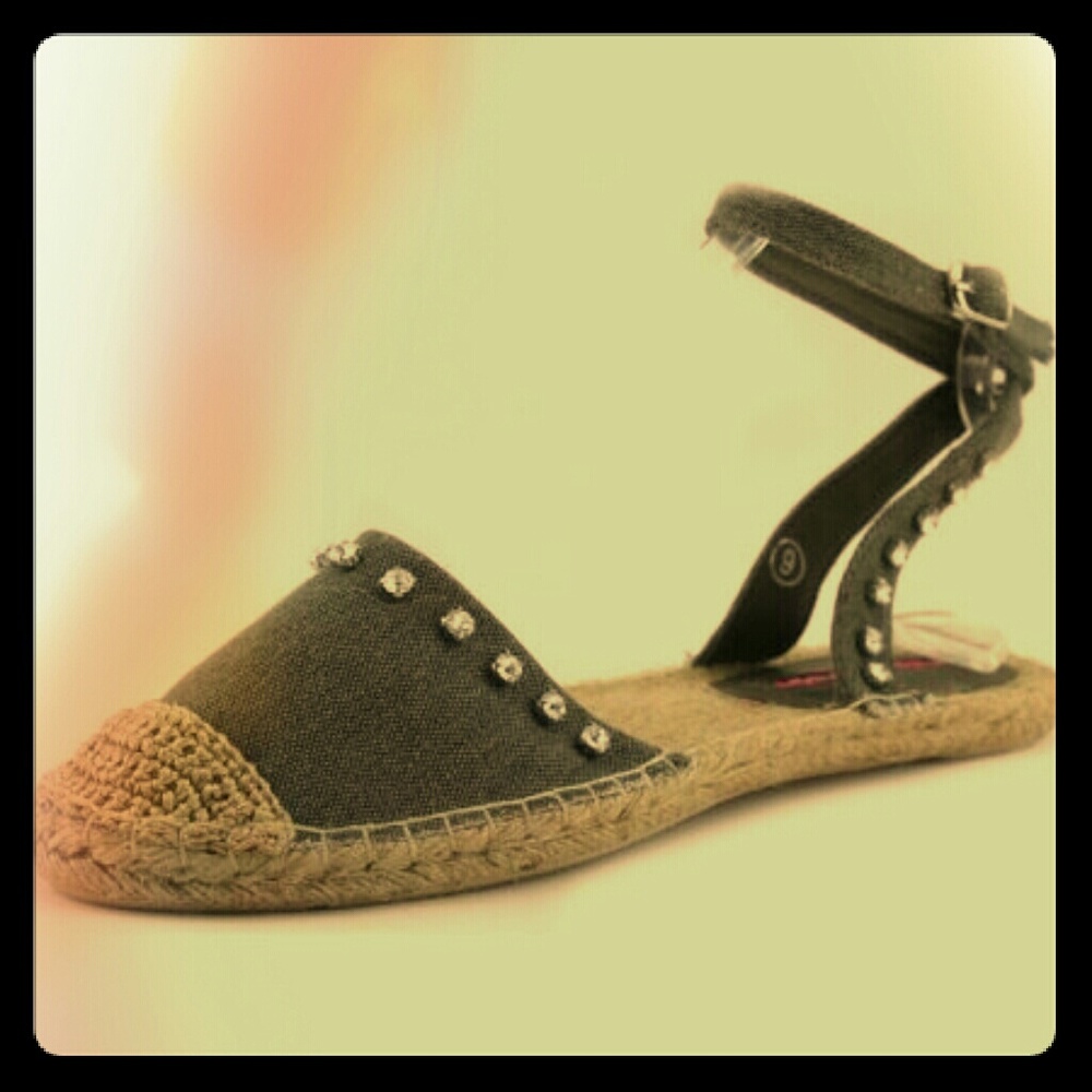 women canvas espadrille sandal