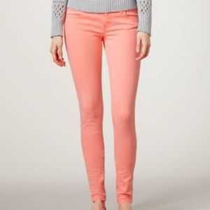 Bright Coral Jeggings