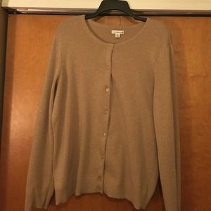 Tan Cardigan