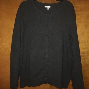 Charcoal Grey Cardigan