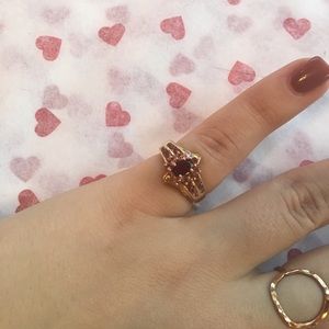 14K Pink Ring