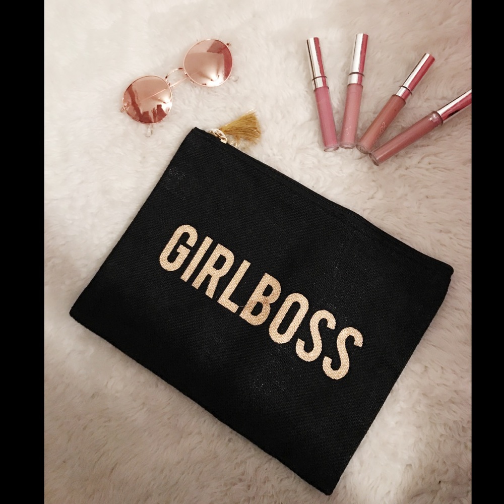 GIRL BOSS jute bag 🖤