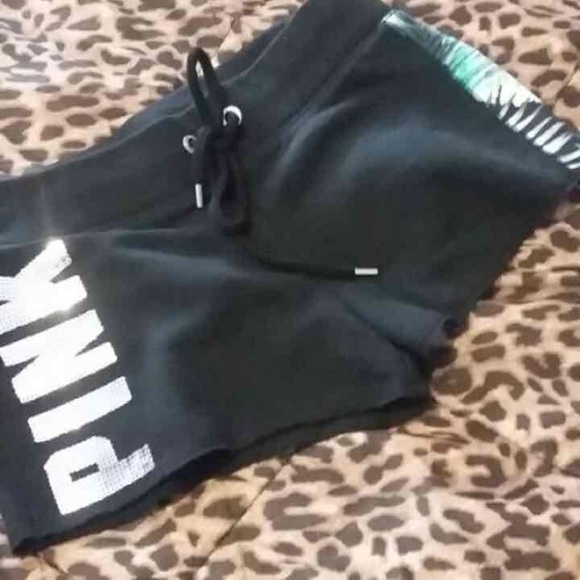 VS PINK sequin shorts + gift! - Picture 1 of 4