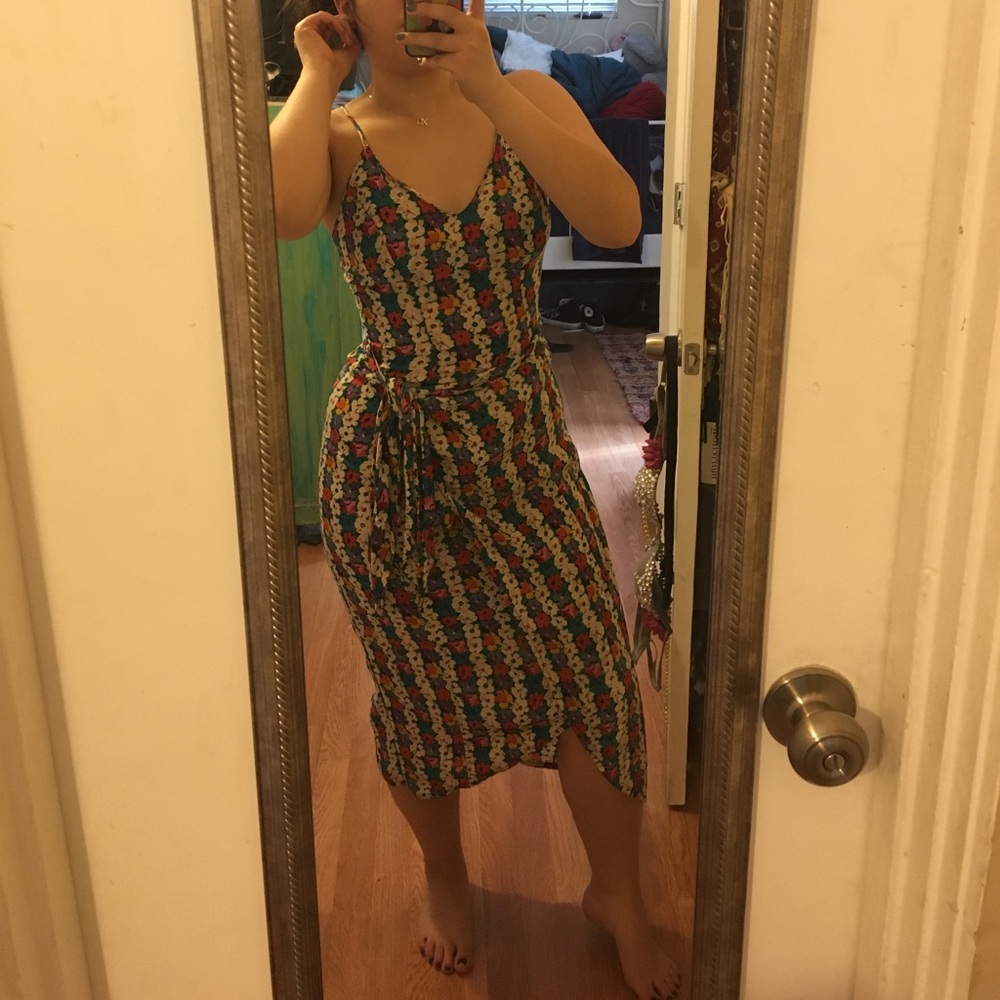 Vintage 90's Betsy Johnson floral dress