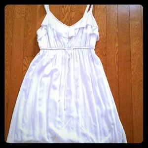 Cute white Torrid mini-dress.