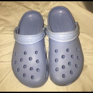 light blue crocs size 7