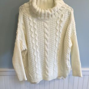 Super soft and cute Sweater with Cowl Neck