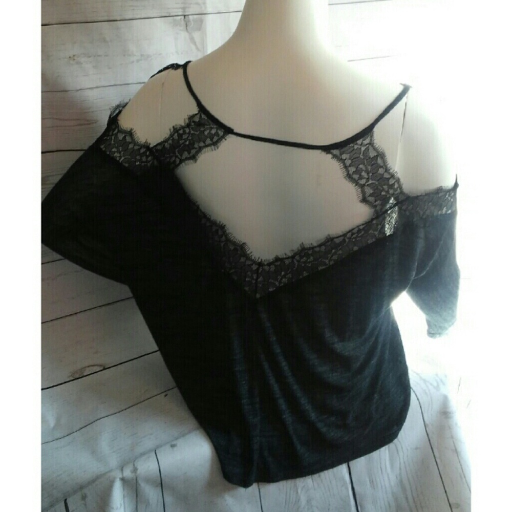 ❗40%off❗Anthropologie Lace Insert Top - Picture 1 of 4
